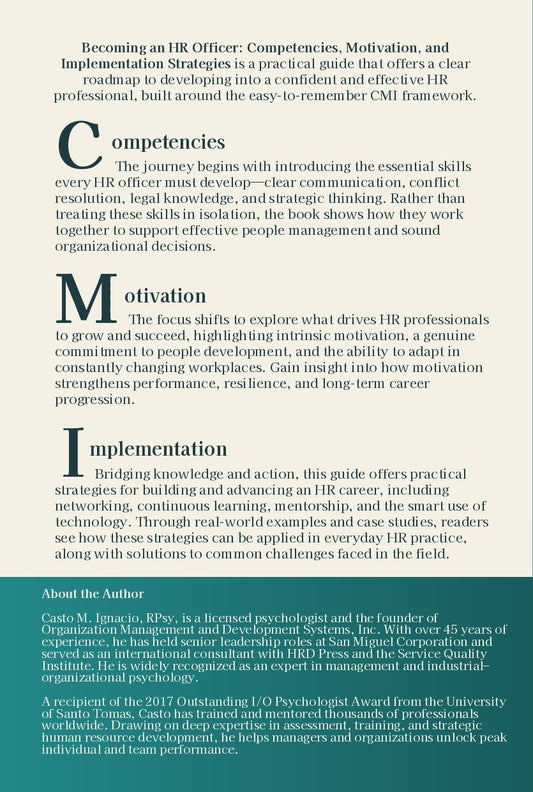 Becoming an HR Officer