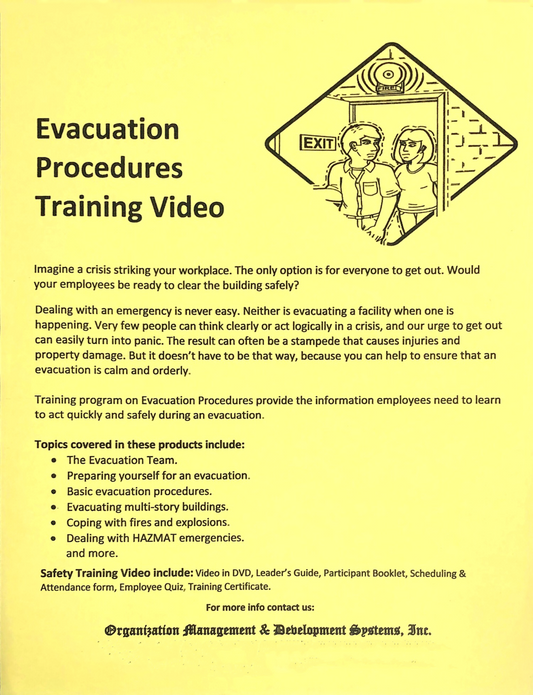 Evacuation Procedures